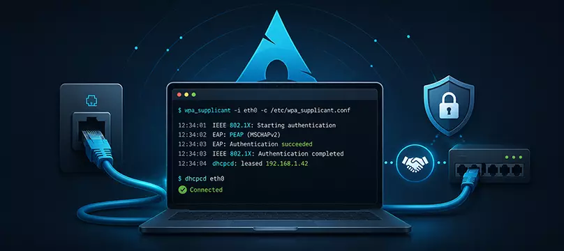 802.1X on Arch Linux thumbnail